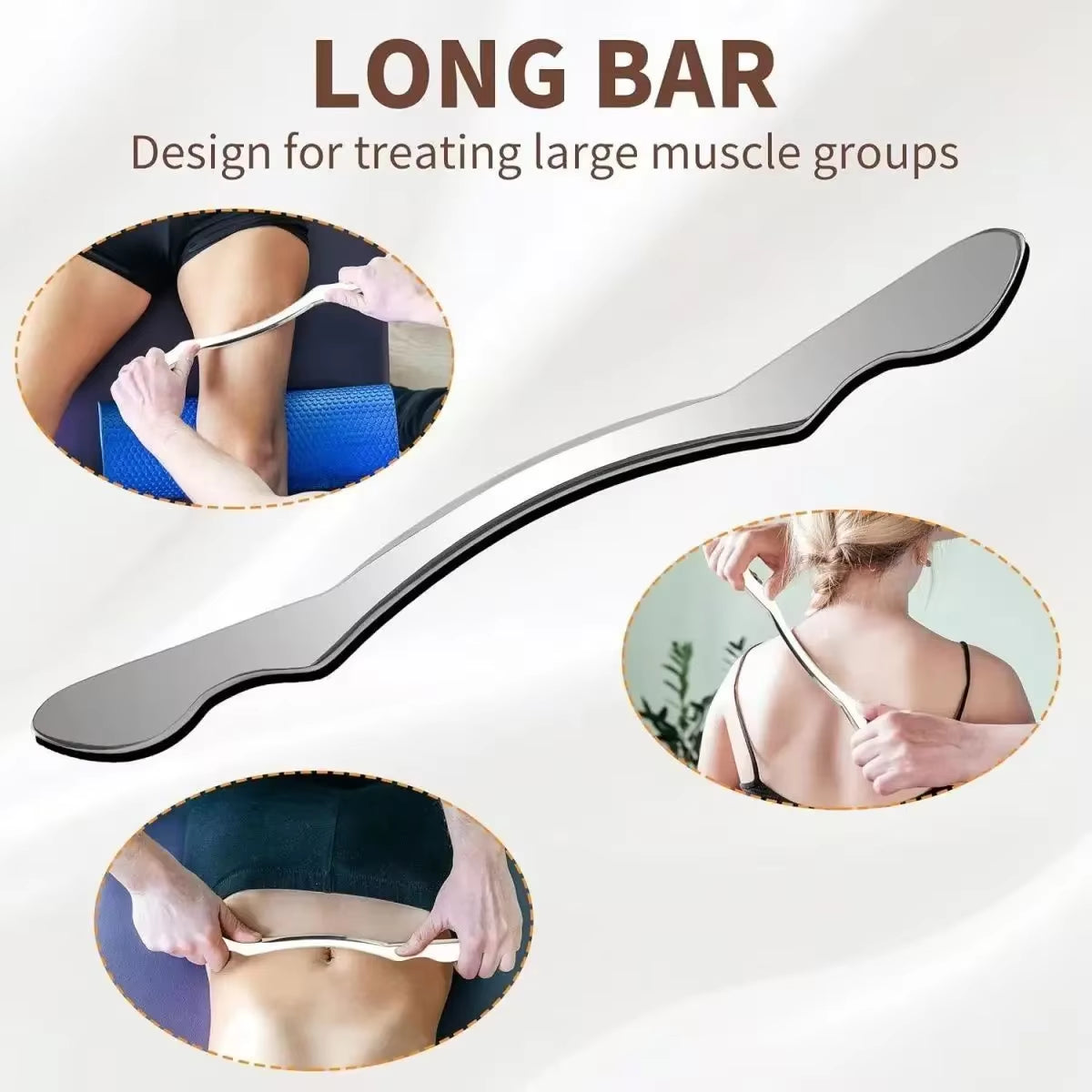 Stainless Steel Gua Sha Tool & Muscle Scraper Tool & Gua Sha Facial Tools