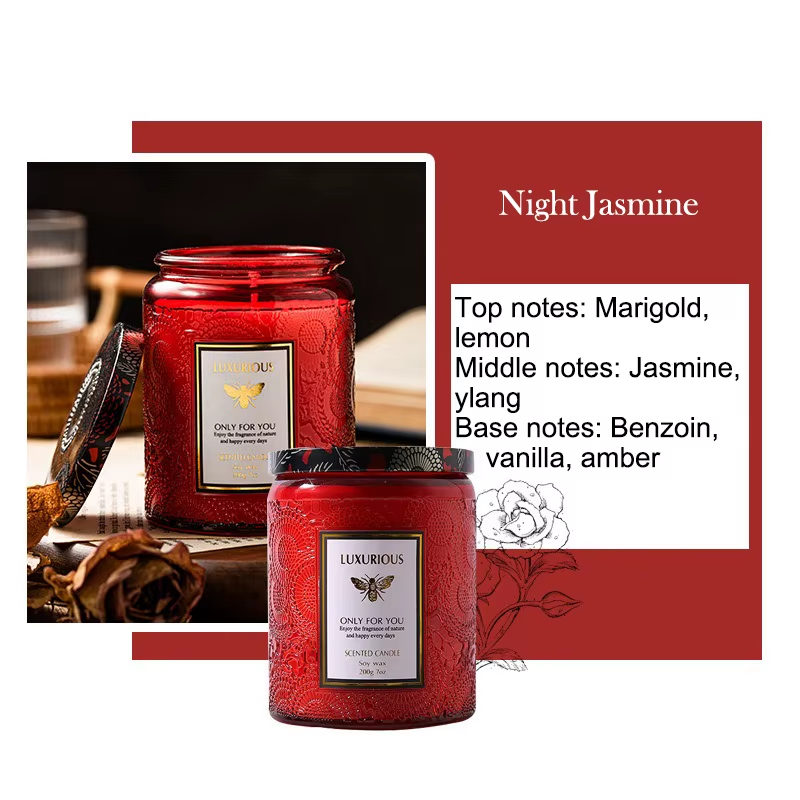 7 OZ Jar Scented Candle, Natural Soy Candle, Serenity Aromatic Candles, Home Decorative Scented Candles Gift for Friends