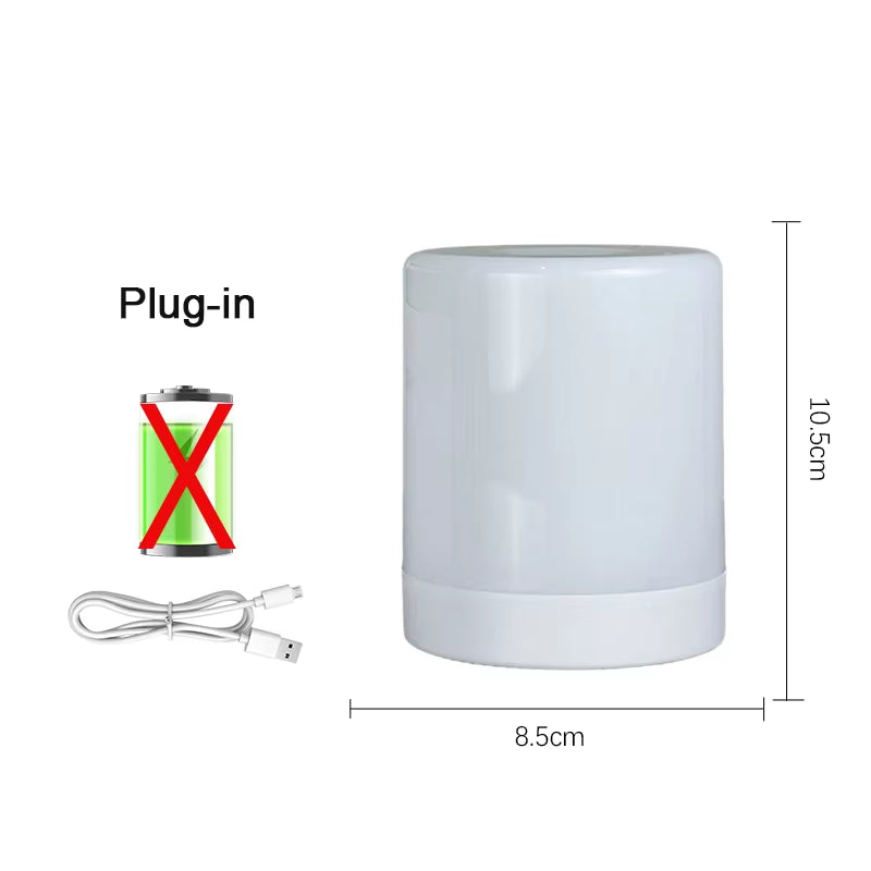 Dimmable Bedside Night Lights Charging Desktop Night Lamps Bedroom Bedside Lighting Decoration Touch Reading Led Table Lamps