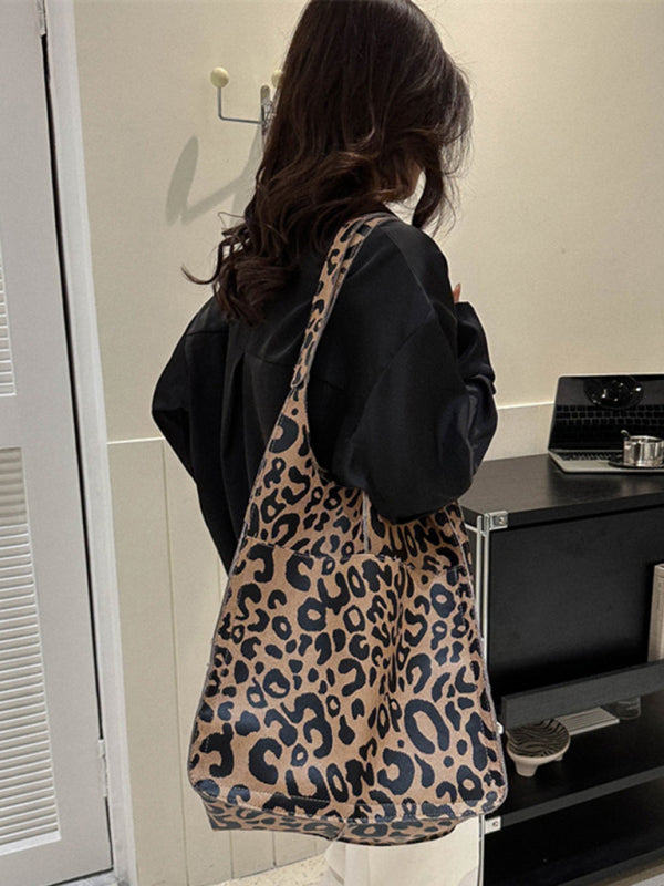 Madison Simple Large Bag Soft Leather Large Capacity One Shoulder Portable Tote Bag