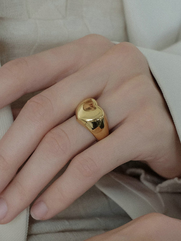 Fashionable Zircon Ring INS Internet Celebrity Ring Pair Ring Jewelry