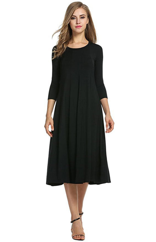Round Collar Dress