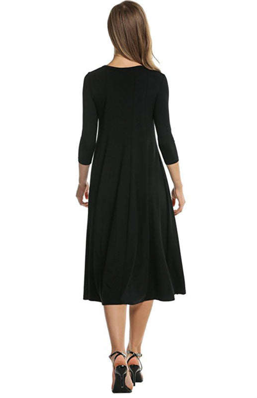 Round Collar Dress