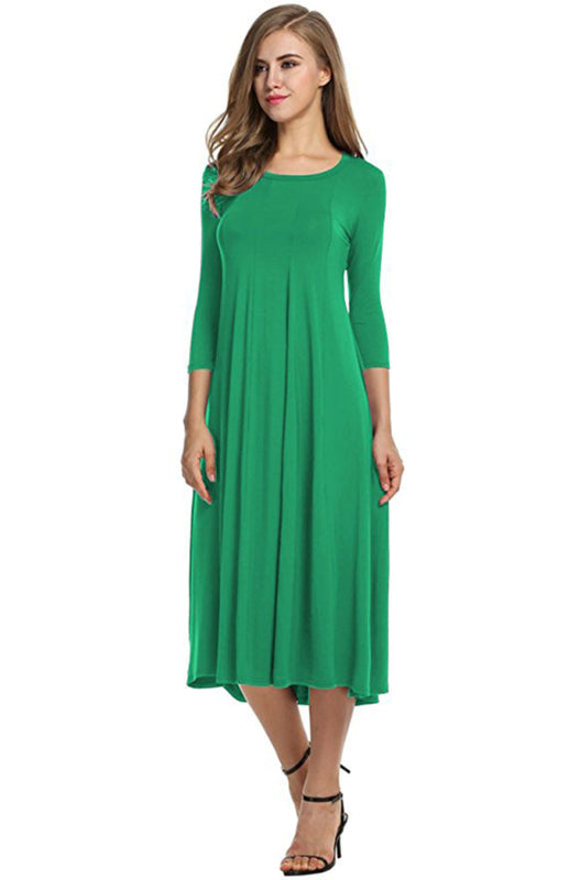 Round Collar Dress