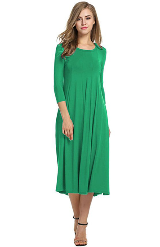 Round Collar Dress
