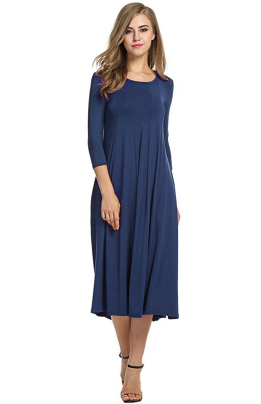 Round Collar Dress