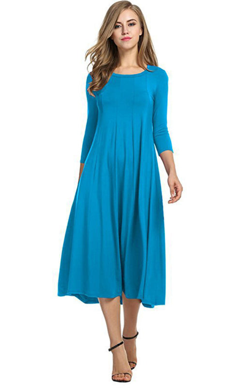 Round Collar Dress