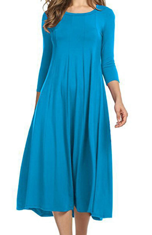 Round Collar Dress