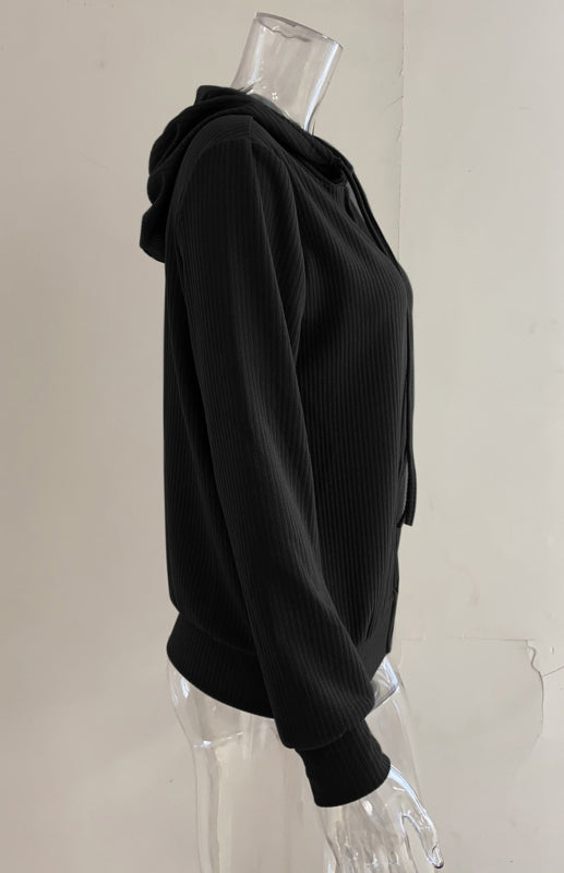 Kali Women's Casual Hoodie Long Sleeve Cardigan
