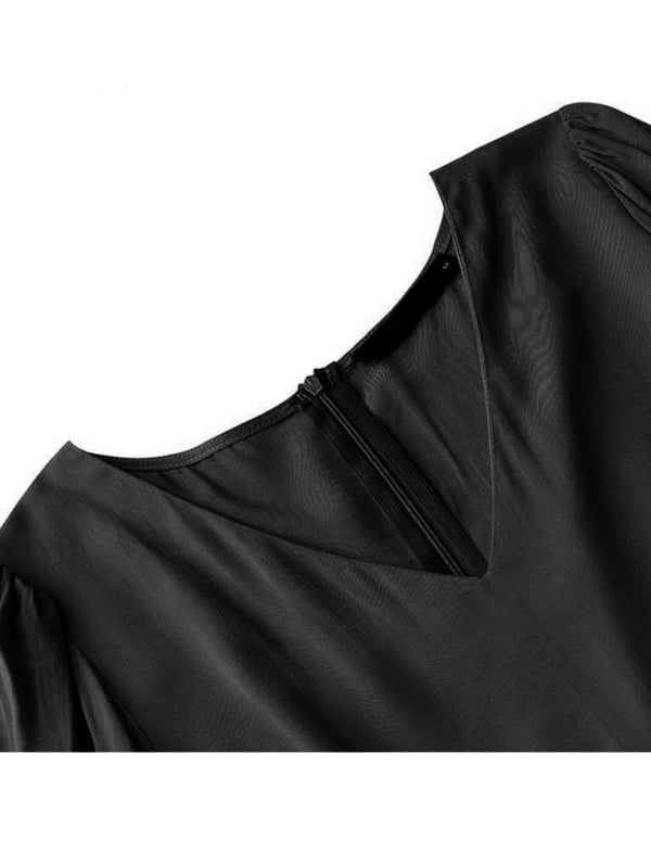 Bette Autumn Temperament Women'S Large Swing Dress
