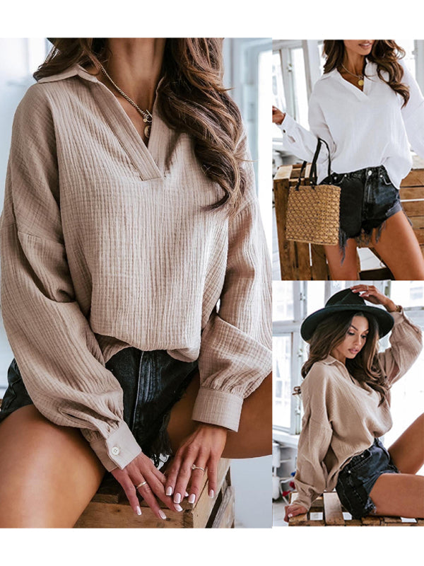 Colette Long Sleeve Coat With Lapel Lantern