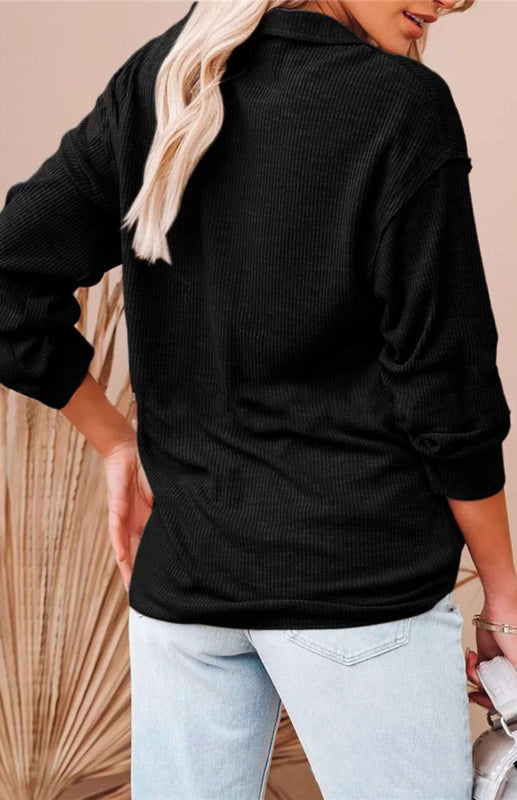 Priya Women's Fashion Casual Button-Up Blouse