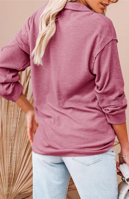 Priya Women's Fashion Casual Button-Up Blouse
