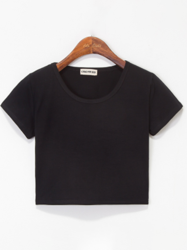 Janelle Women's Crew Neck Short Sleeves Tops