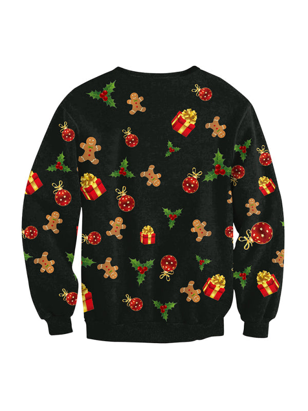 Nayla Festive Christmas Tree Knit Top With Gifts