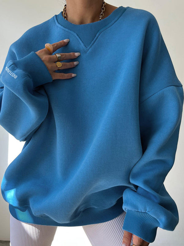 Michael Loose And Versatile Casual Commuting Loose Thread Collar New Sweater