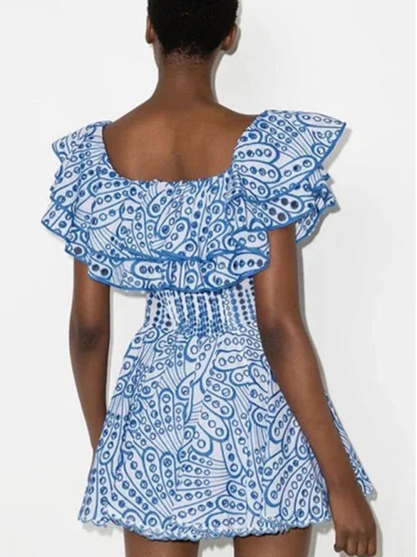 Embroidery Holiday Dress