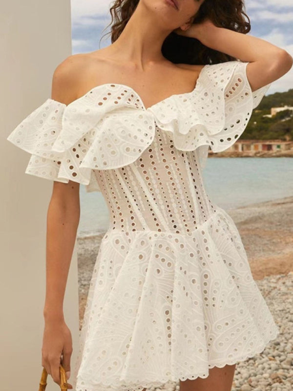 Embroidery Holiday Dress