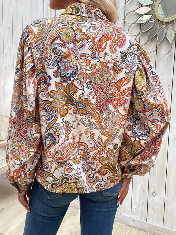 Melitta New Women's Long-Sleeved Design Sense Loose Shirt