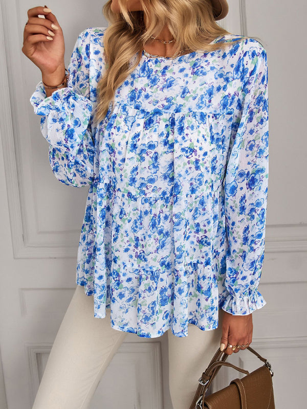 Lucienne Women's Boho Casual Vacation Loose Top