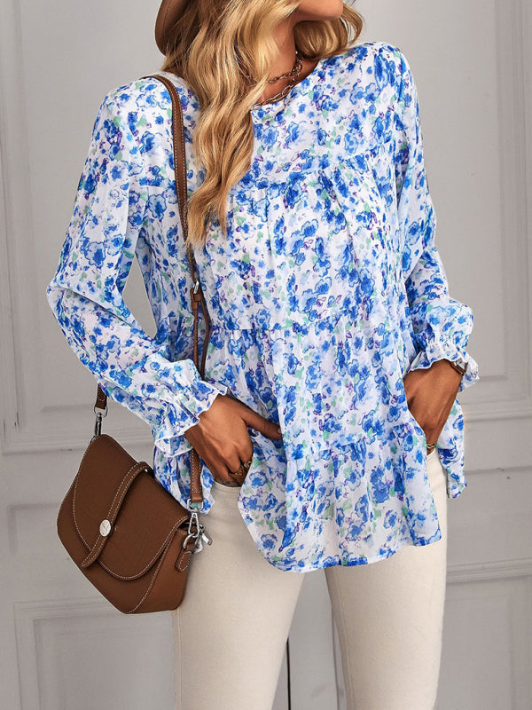 Lucienne Women's Boho Casual Vacation Loose Top