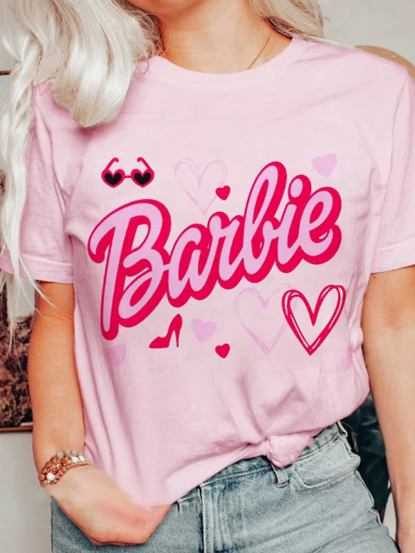 Gwynne Women Fashion Heart Graphic Knit Top