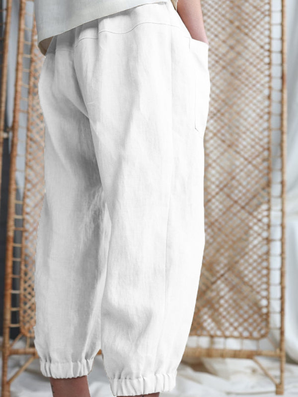 Camila New style loose pocket casual pants