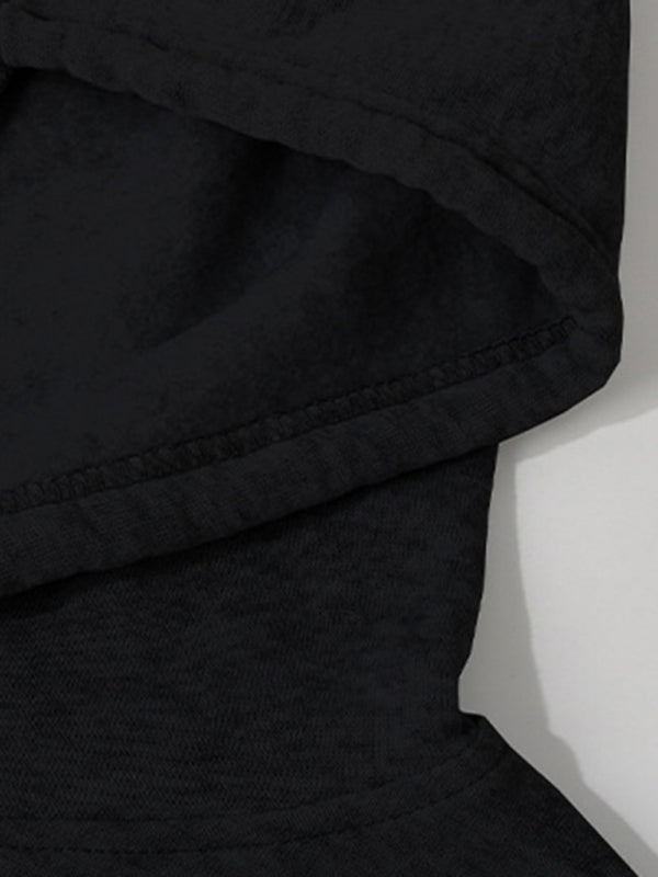 Tabatha Casual Long Sleeve Solid Color Hooded Sweatshirt