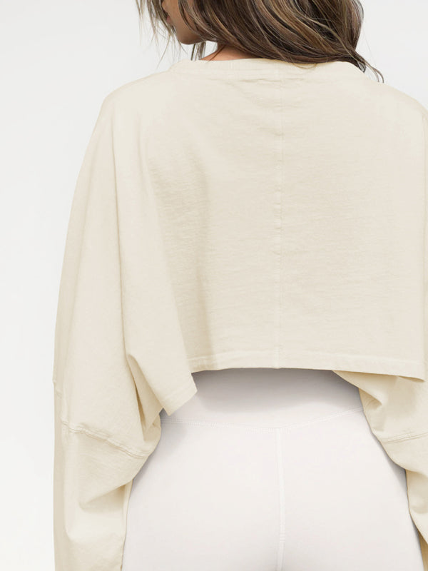 Antonia Women's Loose Round Neck High Waist Sweatshirt