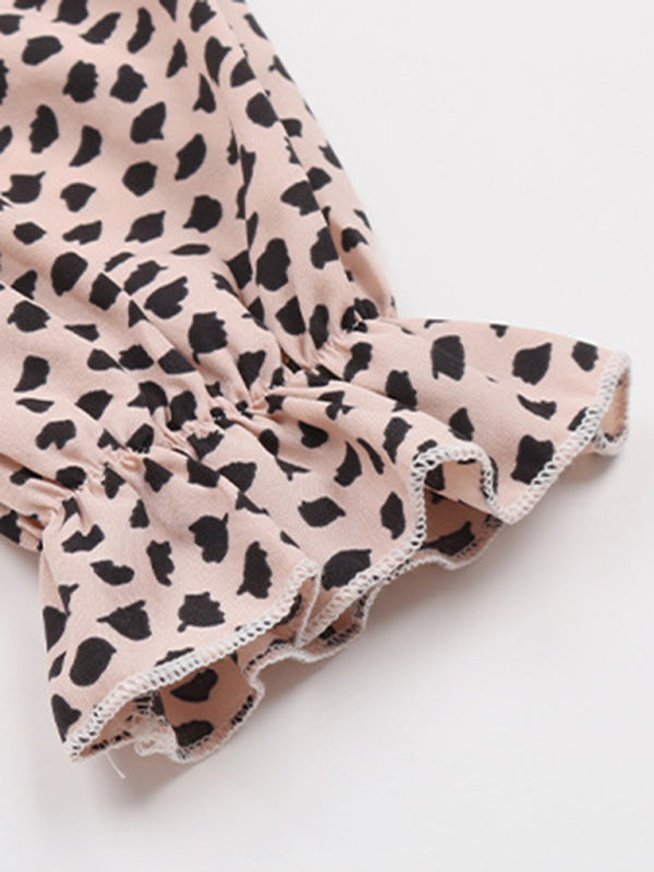 Arina New Women's Mid-Collar Printed Long-Sleeved Shirt