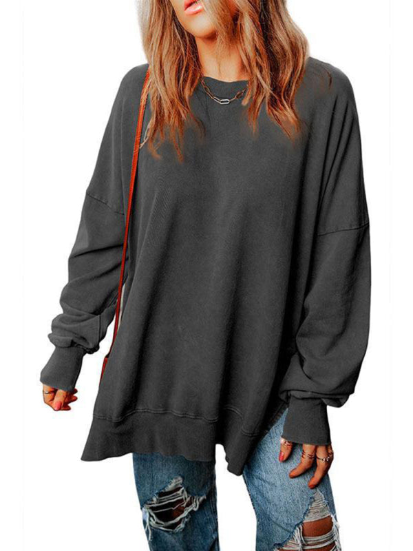 Raelynn Oversized Casual Loose Fit Pullover Top
