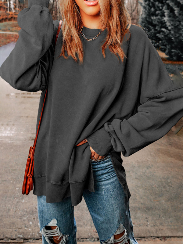 Raelynn Oversized Casual Loose Fit Pullover Top