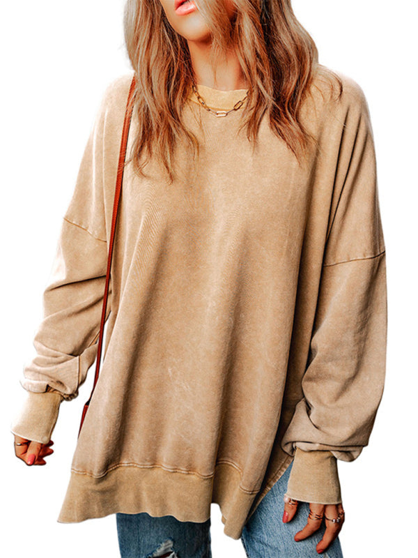 Raelynn Oversized Casual Loose Fit Pullover Top