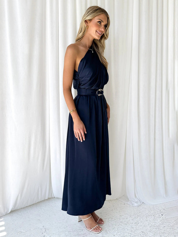 Strapless Backless Dress