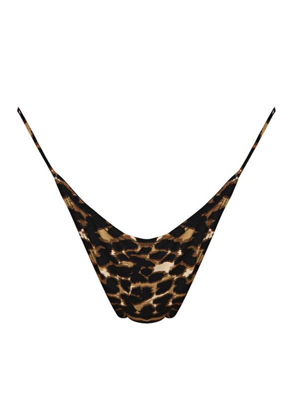 Jordyn New Women's Solid Color Strappy Sexy Two-Piece Bikini