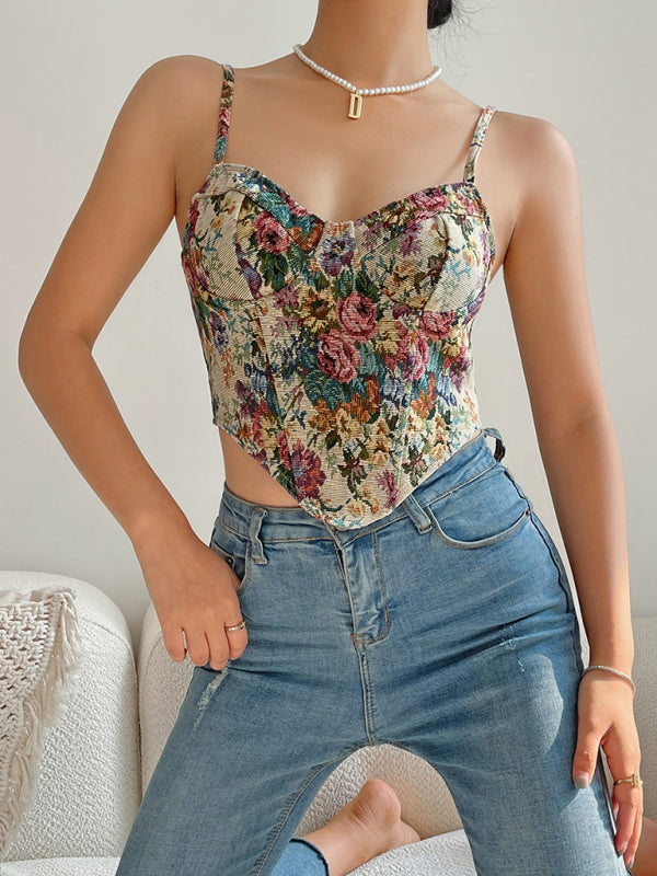 Serefina Women's New Street Vintage Flower Camisole