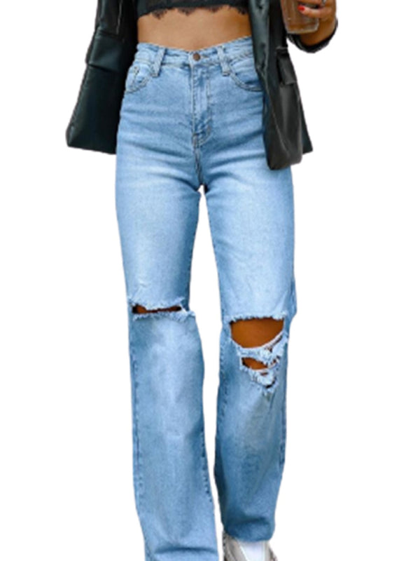 Trinity Women's New Slim Fit Bootcut Trousers Jeans