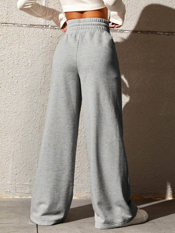 Mae New Straight Leg Loose Sweatpants Wide Leg Pants Outdoor Dance Casual Trousers
