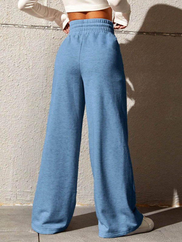 Mae New Straight Leg Loose Sweatpants Wide Leg Pants Outdoor Dance Casual Trousers