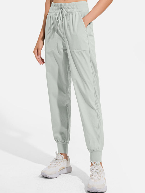 Makenzie Women's Quick-drying Cool Sweatpants Drawstring Casual Pants