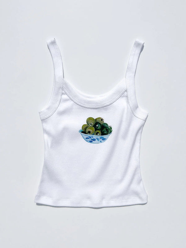 Birdie Women's Simple Printed Hot Girl Camisole Vest