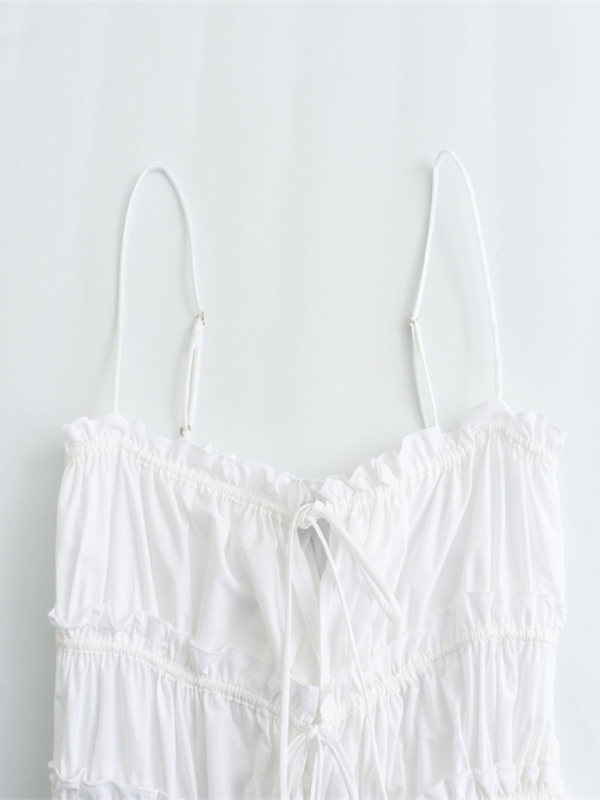 Brylee Women's Fashion Casual Bow Decorated Camisole Top