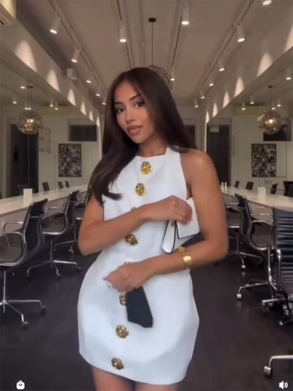 Ashley New Women's Fresh And Sweet Style Dress