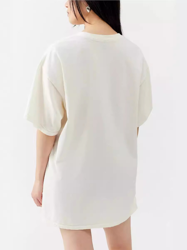 Kayla Butterfly T-shirt For Women, Simple Style, Round Neck And Short Sleeves
