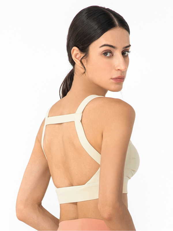 Marlee Anti-hunchback Posture Correction With Chest Pad Sports Bra Fitness Back Yoga Vest Bra