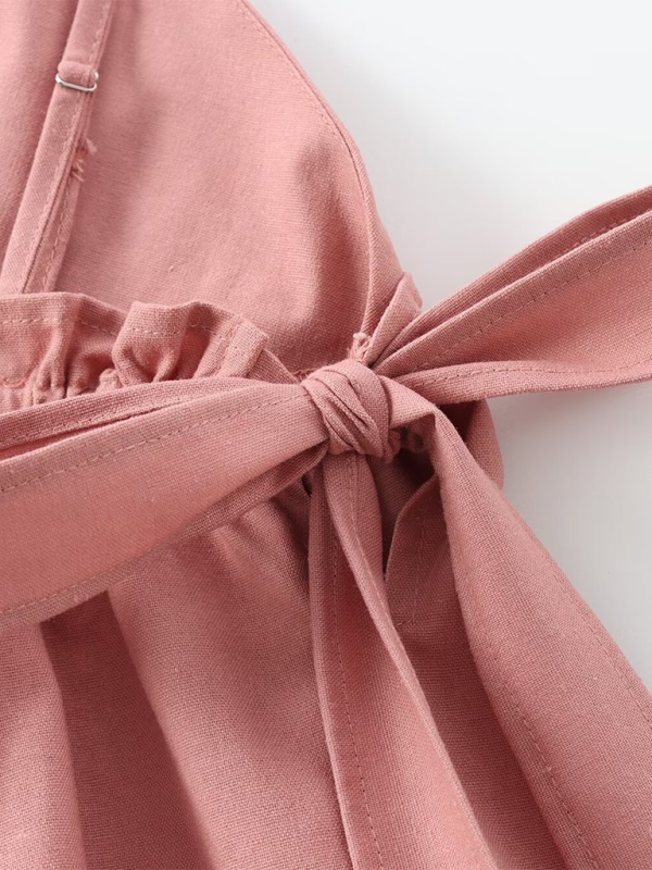 Eowyn New Women's Wear With Lace-Up Ruffled Top