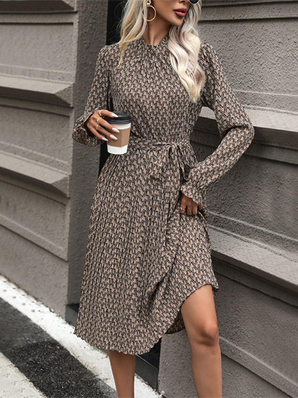 Lace-up Dress