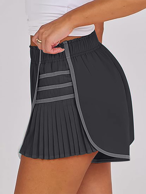 Lauryn Ladies New Style Sports Quick-Drying Pleated Shorts