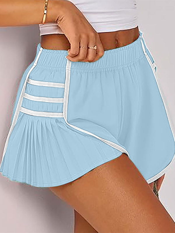 Lauryn Ladies New Style Sports Quick-Drying Pleated Shorts