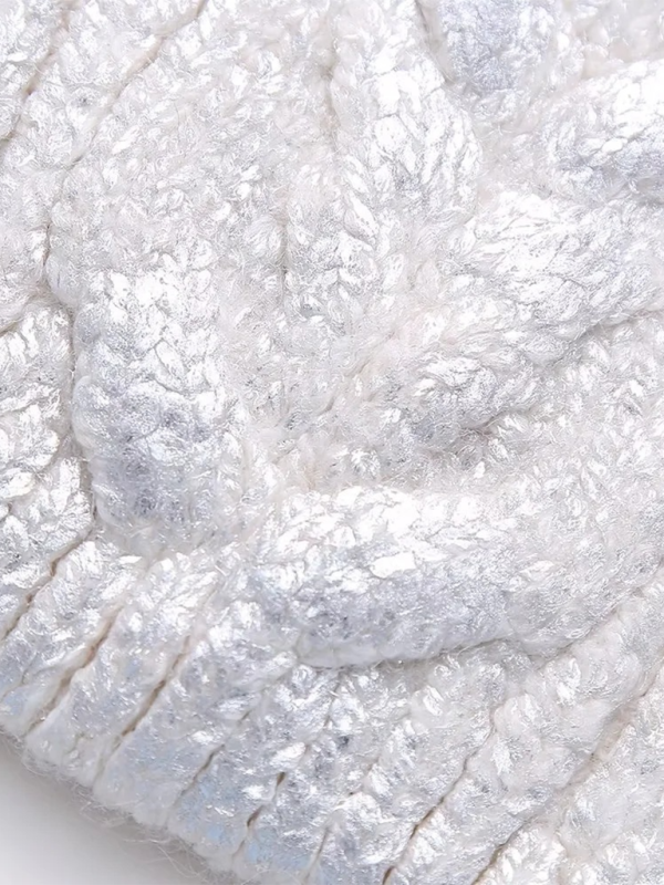 Cassidy Eight-strand Metallic Knitted Vest